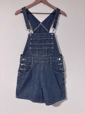 Vintage London London Denim Short Overalls Size S
